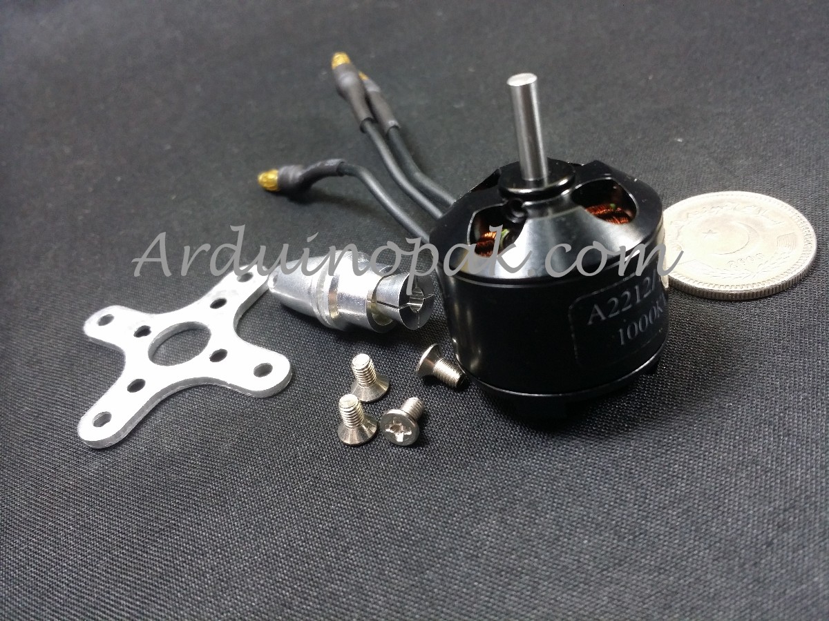 A2212 1000KV Outrunner Bruhless motor + Parts
