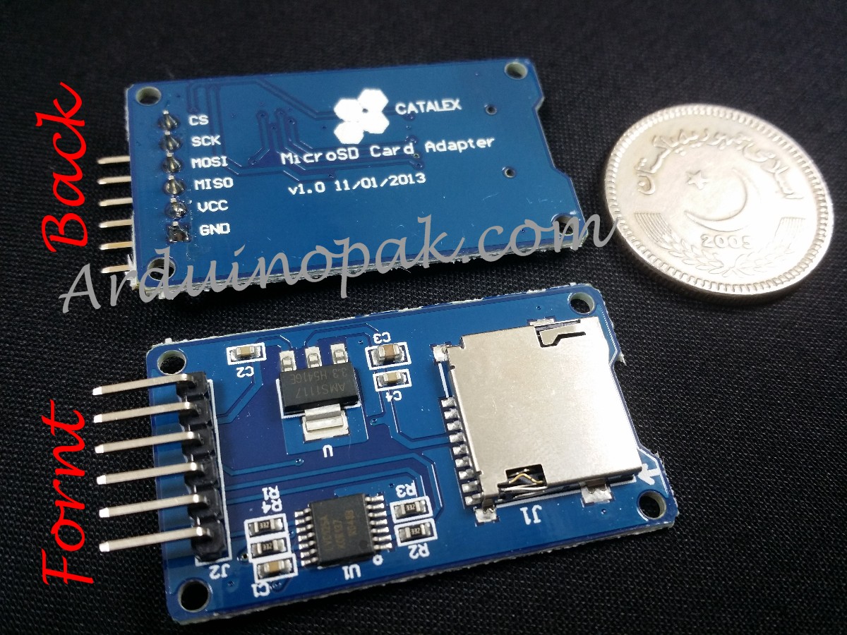 Micro SD Card TF Card Module SPI Interface Arduino