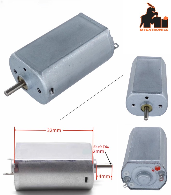 180SH DC 3V-5V high speed motor 12000RPM-20000RPM high torque shaver motor