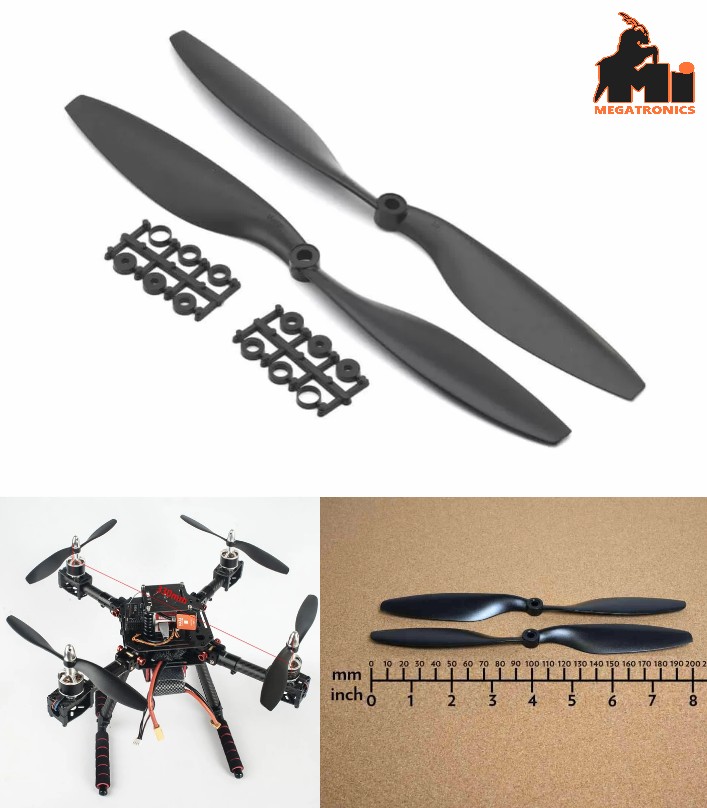 Propeller CW+CCW set 8x4.5 8045 ABS Props blade Multicopter Quadcopter