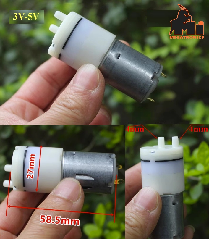 280 Miniature water pump 3V - 5V strong magnetic 280 vacuum pump 120kpa