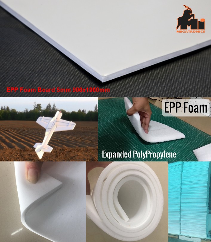 Airplane EPP foam board template 5mm 90x100cm mate
