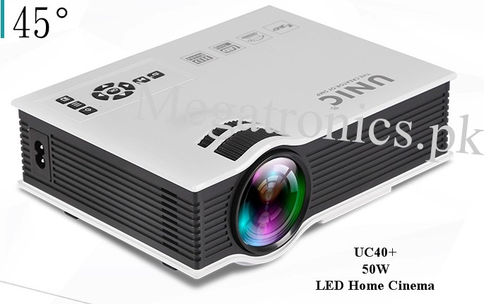 Projector UC40+ 2000 Lumens HD 1080P Home Theater 