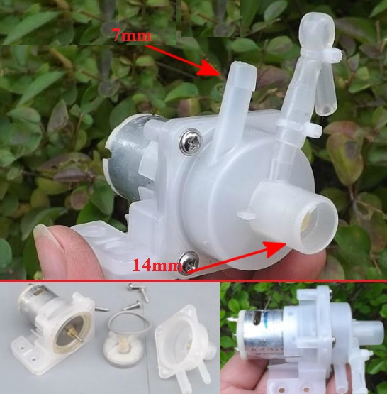 9V-12V DC water pump motor DIY projects