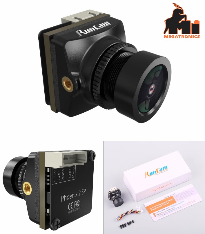 RunCam Phoenix 2 SP 1500TVL FPV Camera RC Racing Drone ISP Starlight Sensor NTSC