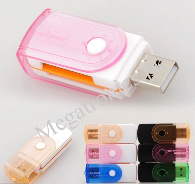 Memory Card Reader All in One USB 2.0 SD/MS/TF/M2