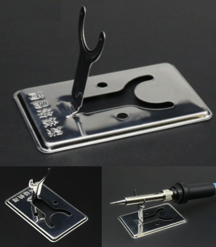 Y type soldering iron handle bracket metal stainle