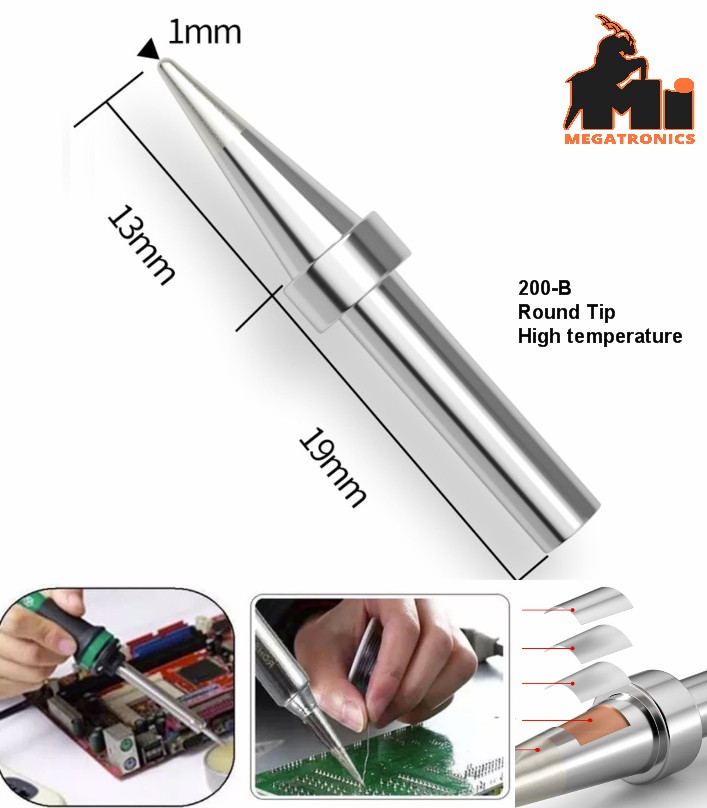 TPK high temperature soldering iron tip steel oxid