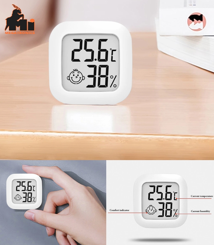 Digital LCD Thermometer Hygrometer Humidity Meter Indoor Mini Temperature  Elect