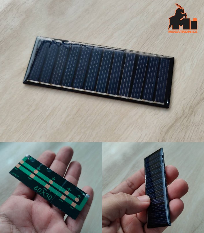 Small Solar Panel 5 to 5.5V 0.22W Monocrystalline 
