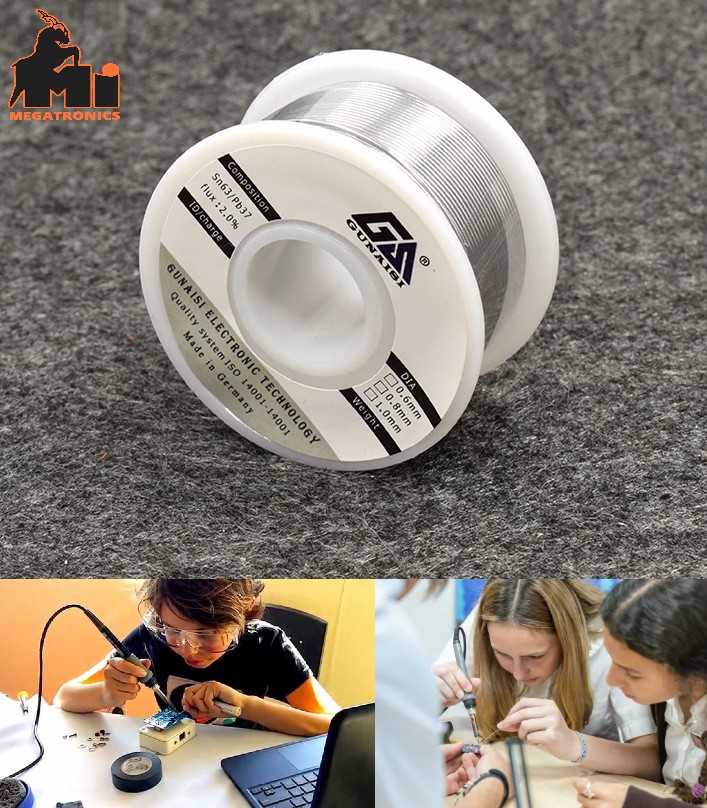 Rosin core lead solder wire 50g 0.6mm soldering wire