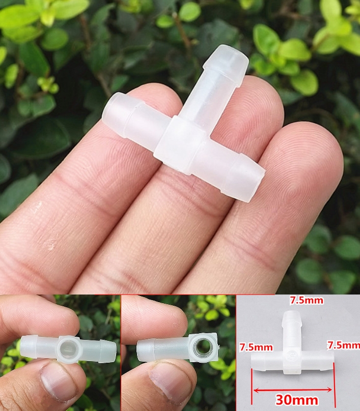 Tee connector plastic T-shaped connector