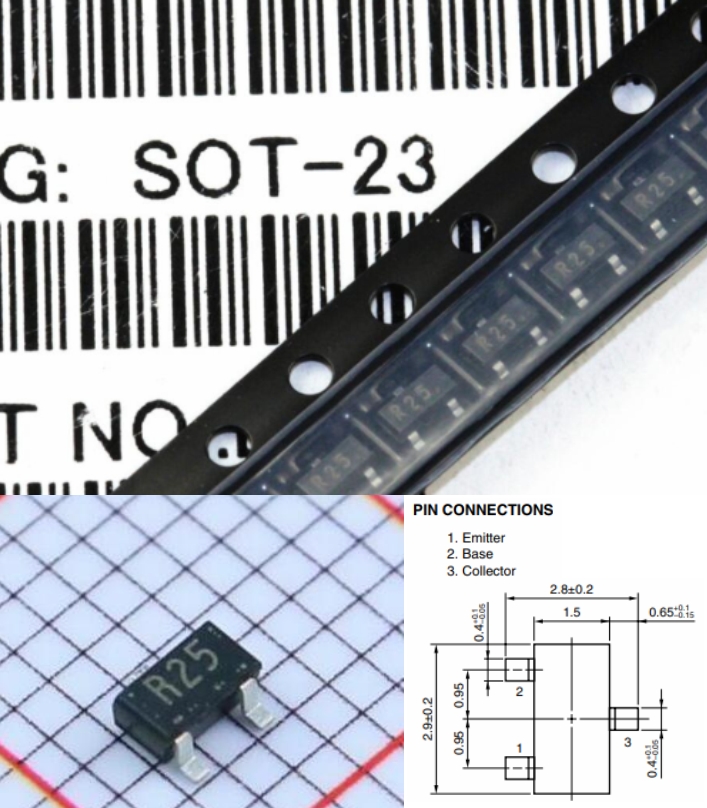 2SC3356-T1B R25 NPN Silicon RF Transistor  SOT-23