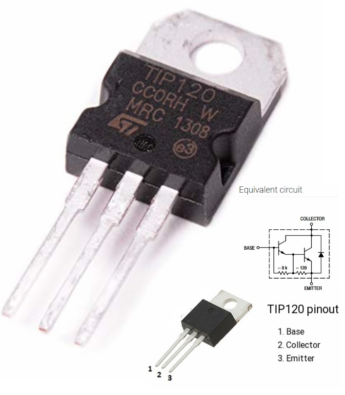 TIP120 NPN Bipolar Transistor