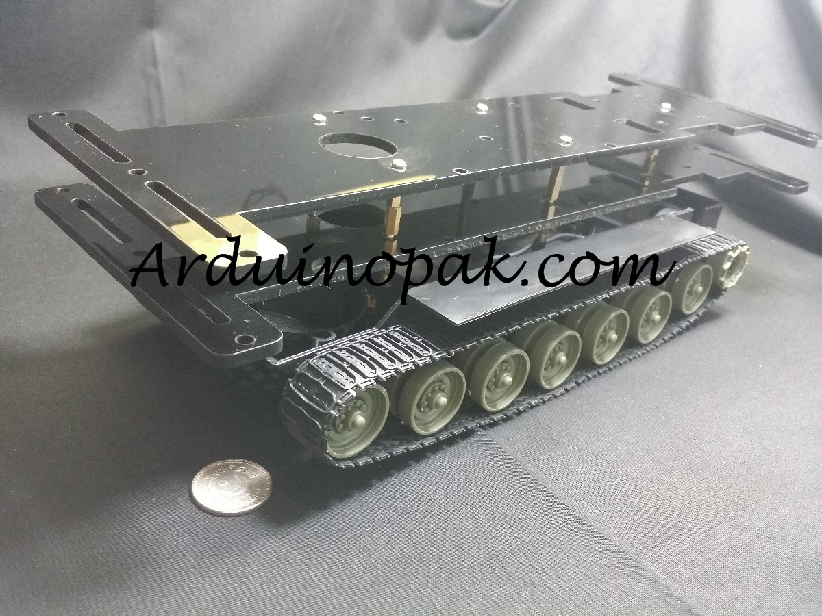tracked tank robot smart chassis Robot kit with ge