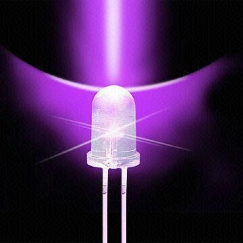  Ultraviolet LED UV light 5mm