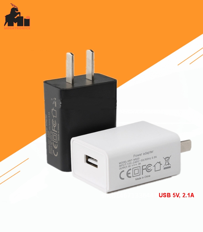 5V 2.1A USB power adapter phone charger usb power supply charging head power ada