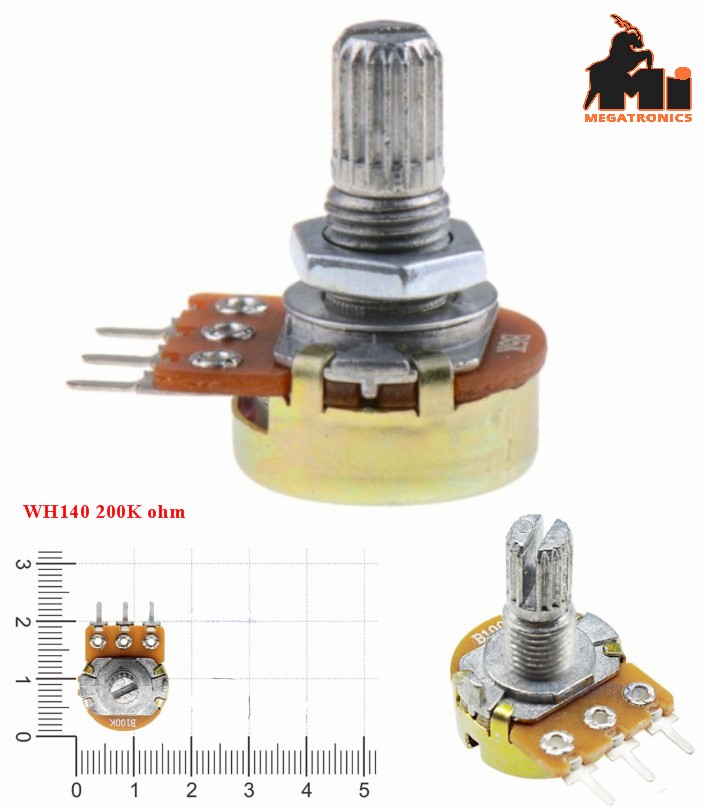 WH148 200K potentiometer variable resistor knob adjustable resistor