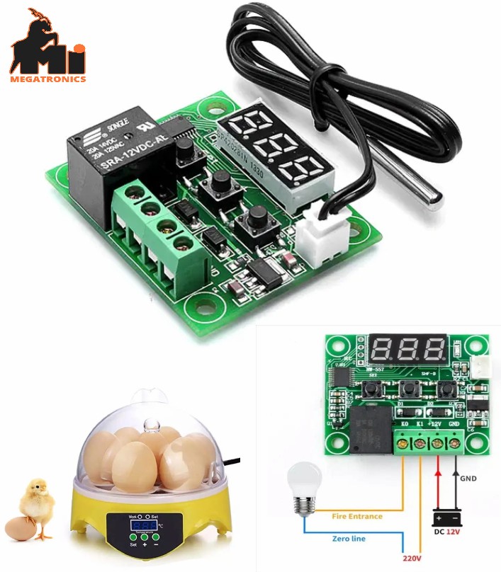 XH-W1209 thermostat temperature controller incubator NTC Sensor incubation