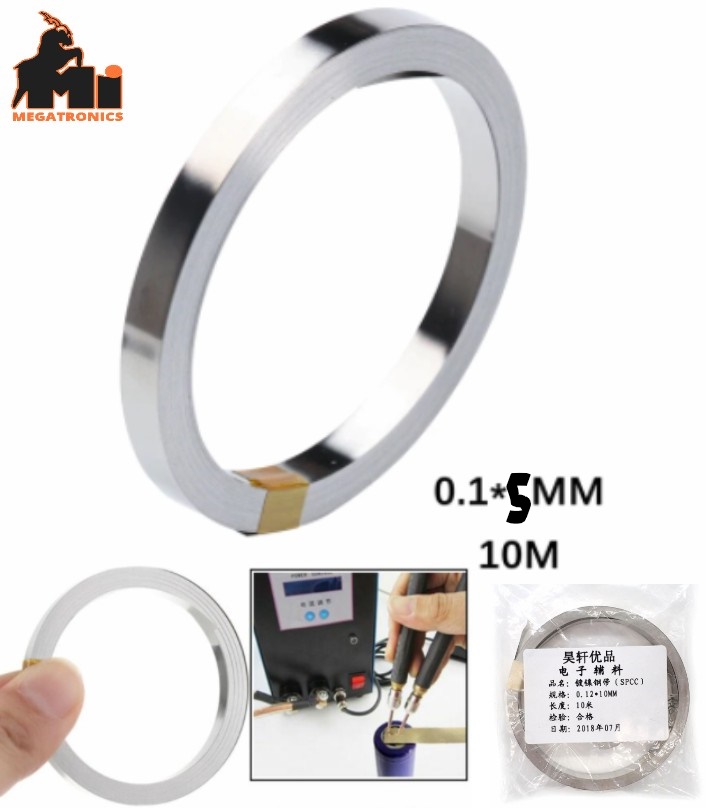 10m 18650 Nickel Strip Belt Tape 0.1mm Li-ion Battery connector spot welding BMS