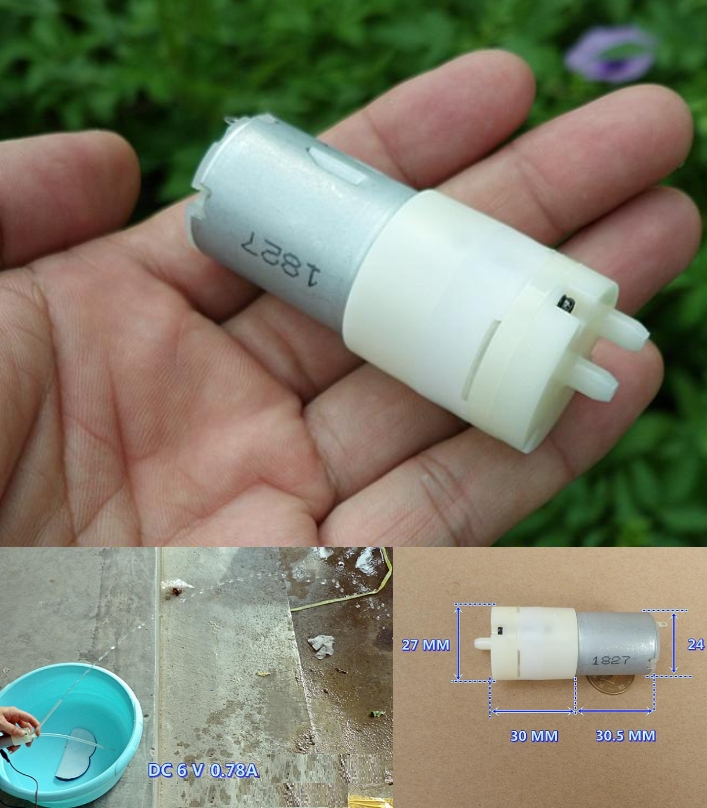 Miniature water pump 5V strong magnetic 280 vacuum